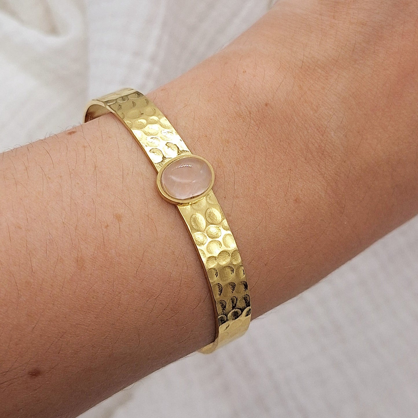 Bracelet JOCA - Quartz rose