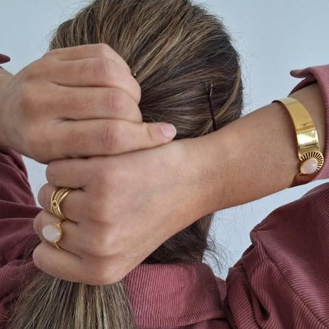 Bracelet ISIS - Quartz rose