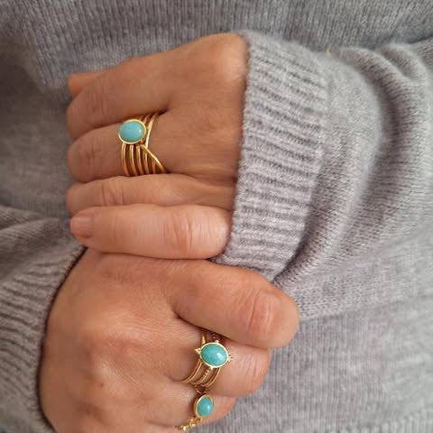 Bague MINODA - Amazonite