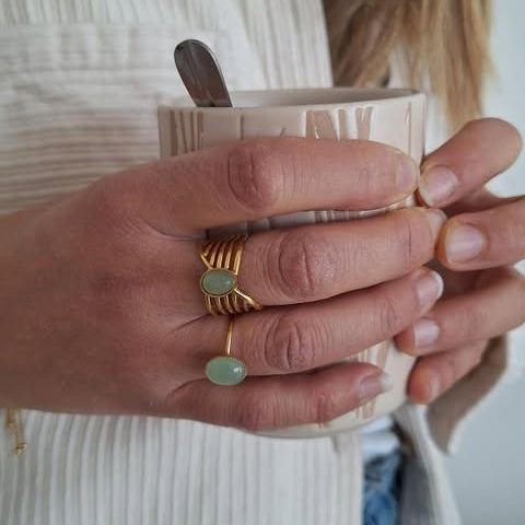 Bague MINODA - Aventurine