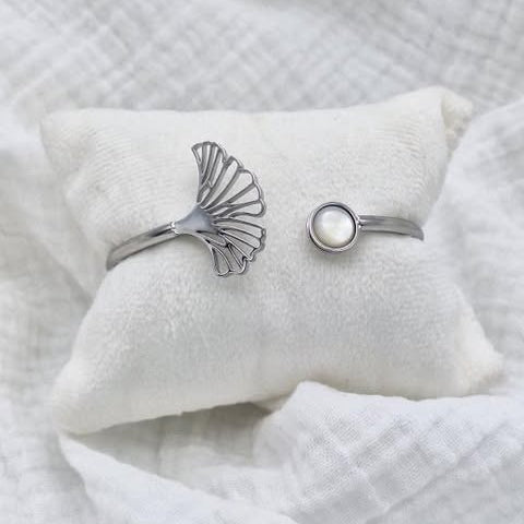 Bracelet GINKGO - Nacre