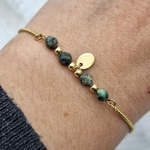 Bracelet LOKA - Turquoise africaine