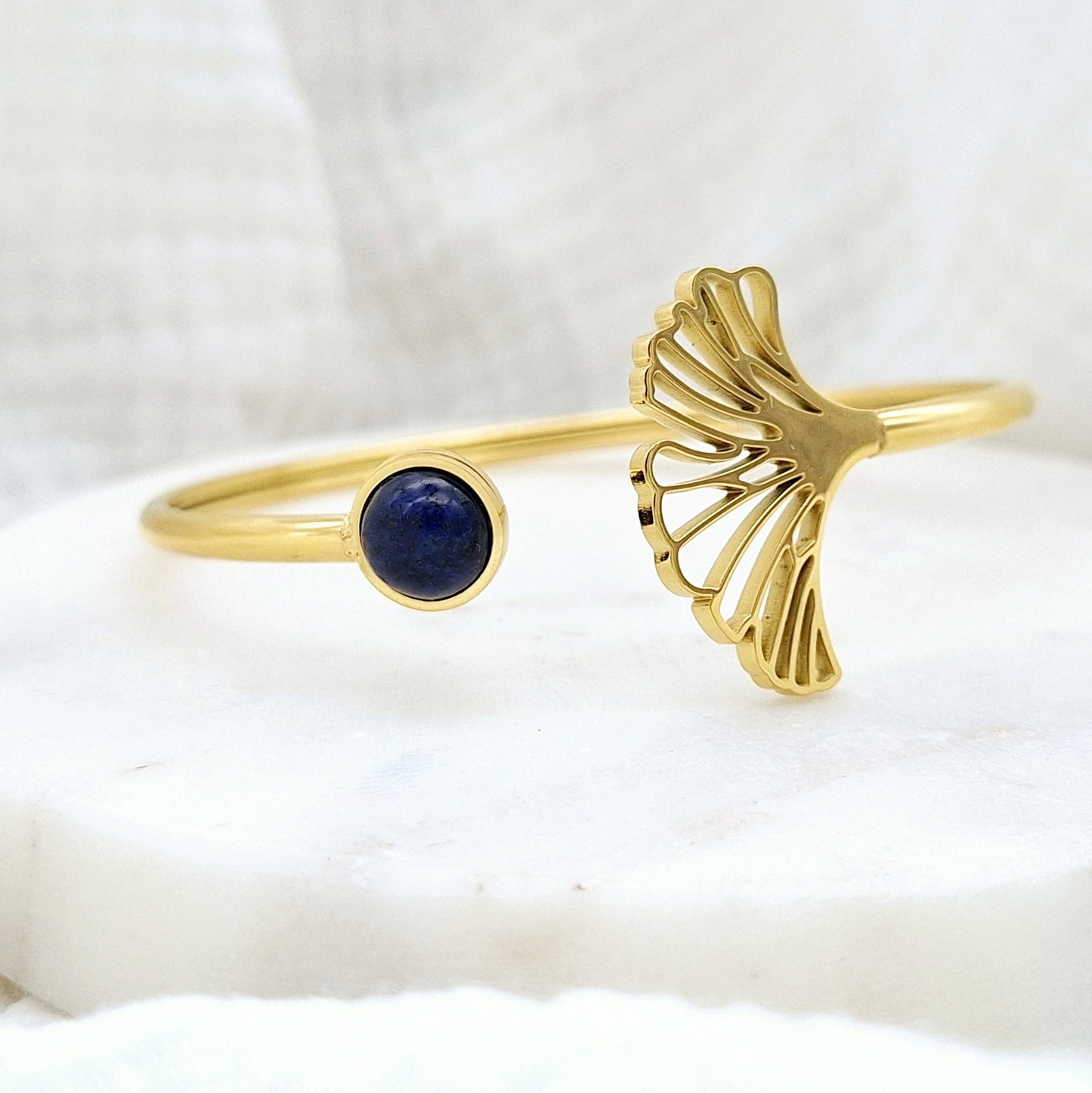 Bracelet GINKGO - Lapis lazuli