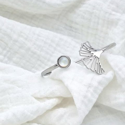 Bracelet GINKGO - Nacre