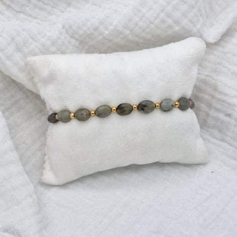 Bracelet OVALIA - Labradorite