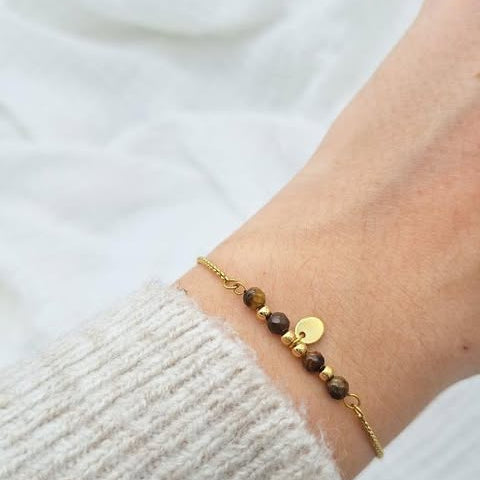 Bracelet LOKA - Œil de tigre