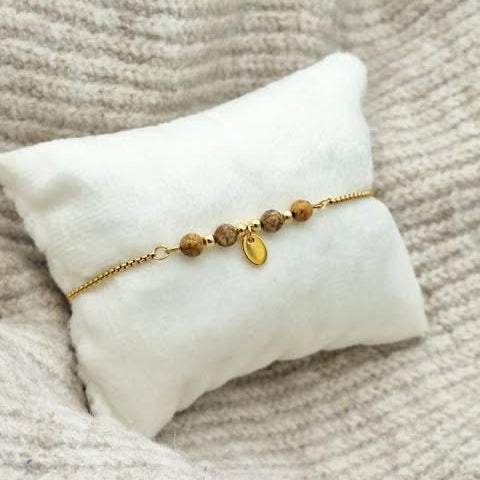 Bracelet LOKA - Jaspe paysage