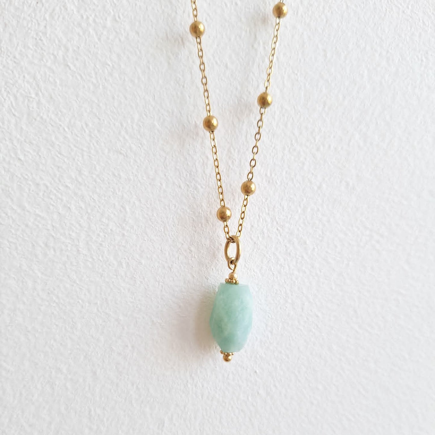collier gri-gri amazonite